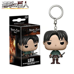 Attack on Titan Levi Keychain Anime Keychains Solstice Zen