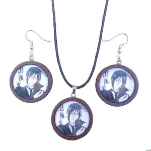 New Hot Black Butler Jewelry Set Anime Accessories product_variant