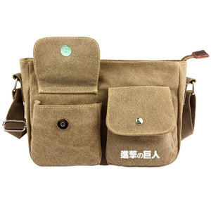 Attack on Titan Canvas Shoulder Bag Anime Bags Solstice Zen