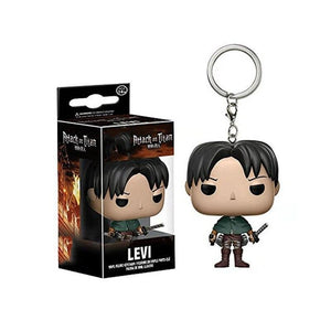 Attack on Titan Levi Keychain Anime Keychains Solstice Zen