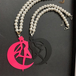 Sailor Moon Necklace and Earrings Anime Accessories suslum.myshopify.com product_variant 